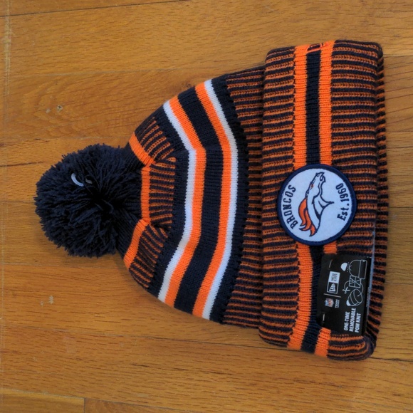 New Era Accessories - New Era Denver Broncos Knit Beanie, OSFM